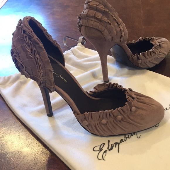 Elizabeth and James Sued pumps, never worn - Picture 3 of 8